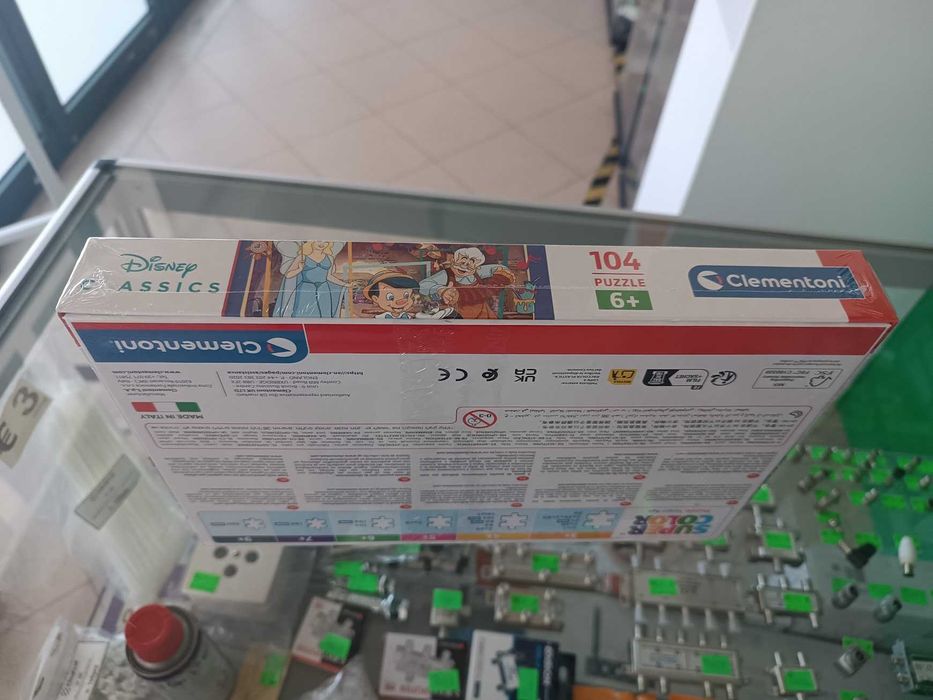 Puzzle Clementoni Disney Classics Pinocchio Super Color 38x27cm 104 pc