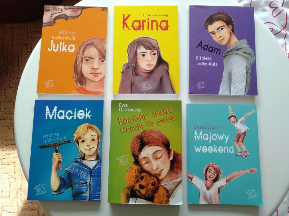 Nastoletnie problemy zestaw 6 książek NOWA CENA
