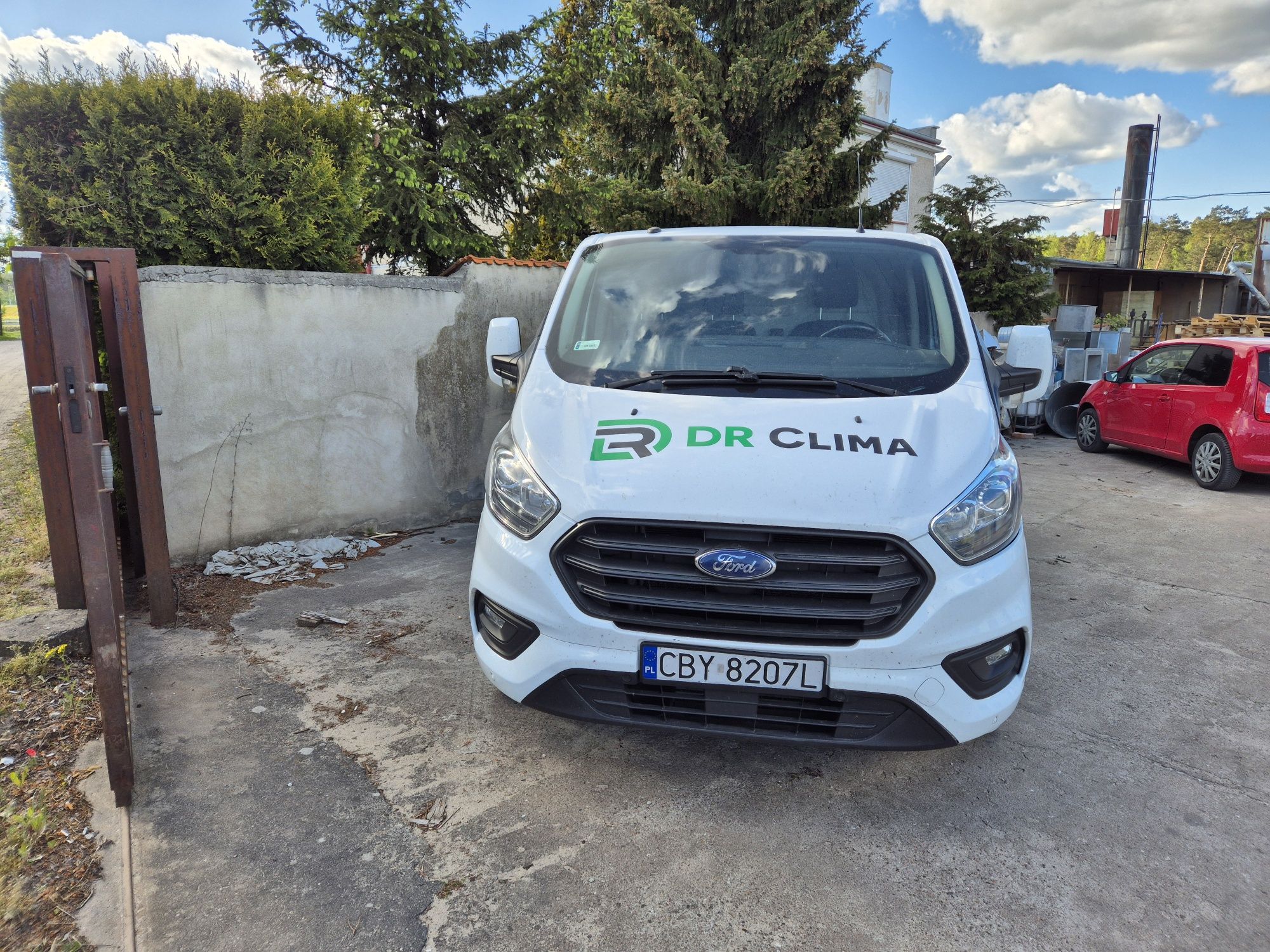 Ford custom 2.0 blaszak webasto