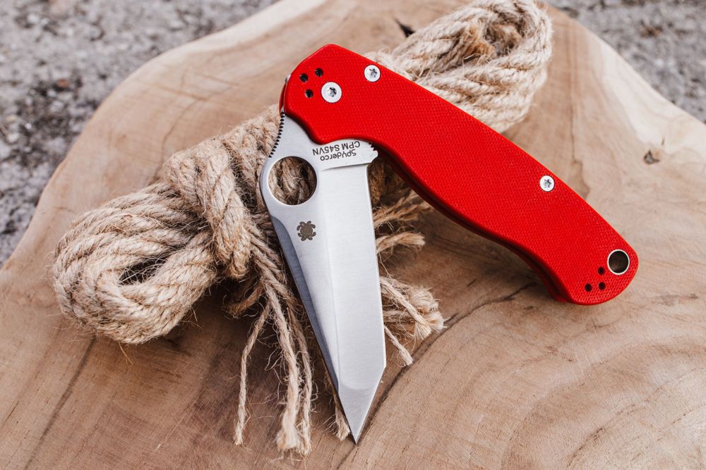 Składany nóż Spyderco Para Military 2 Exclusive Tanto