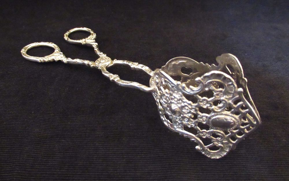 Pinça para Pão em Prata (Ref. 5)