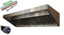 Okap Gastronomiczny 1500x700x400 S Turbina Filtry Rura 3m Wysyłka
