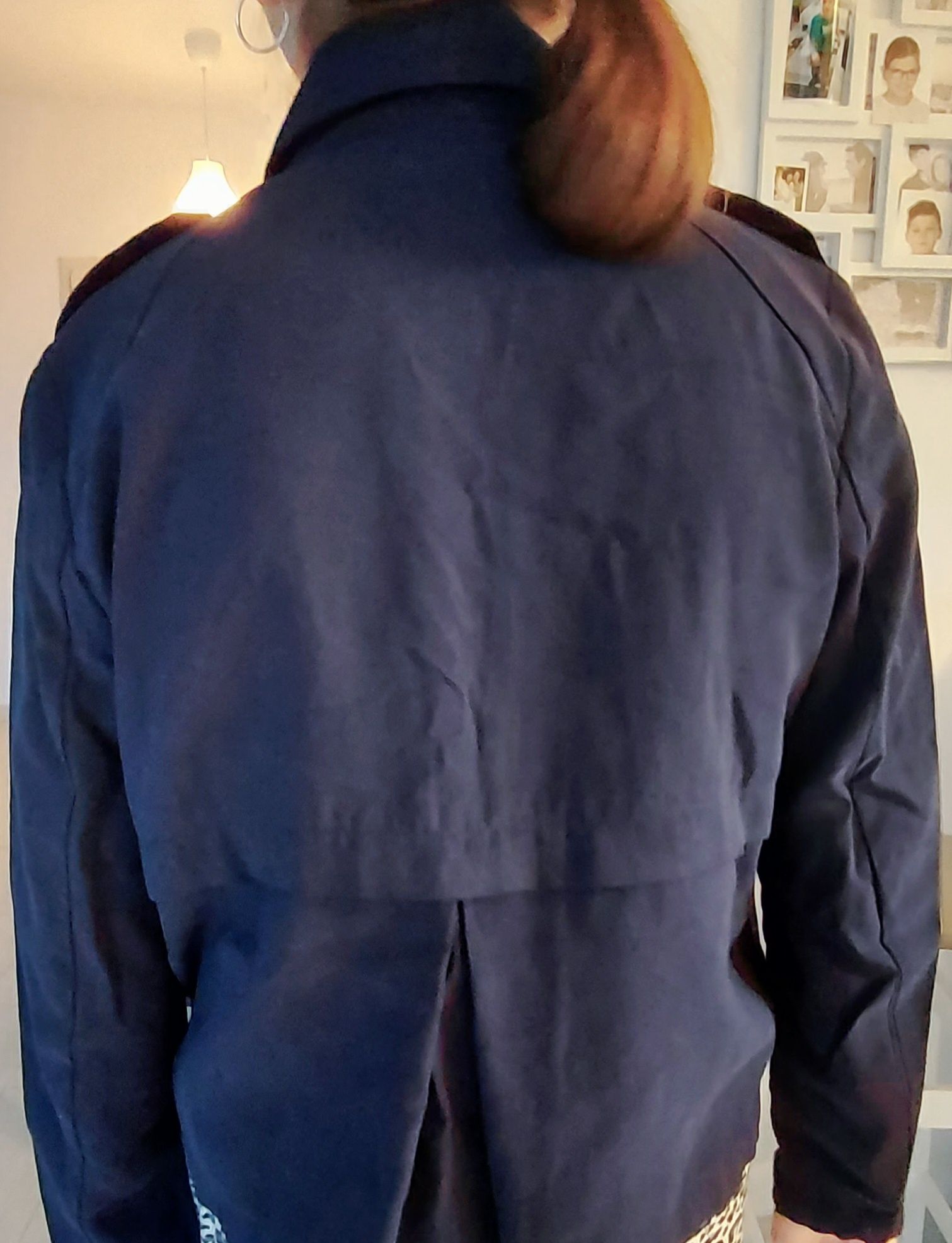 Marynarka grzybek, granat ZARA Basic r. L