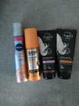 Włosy kręcone kosmetyki  Only bio Nivea, Isana