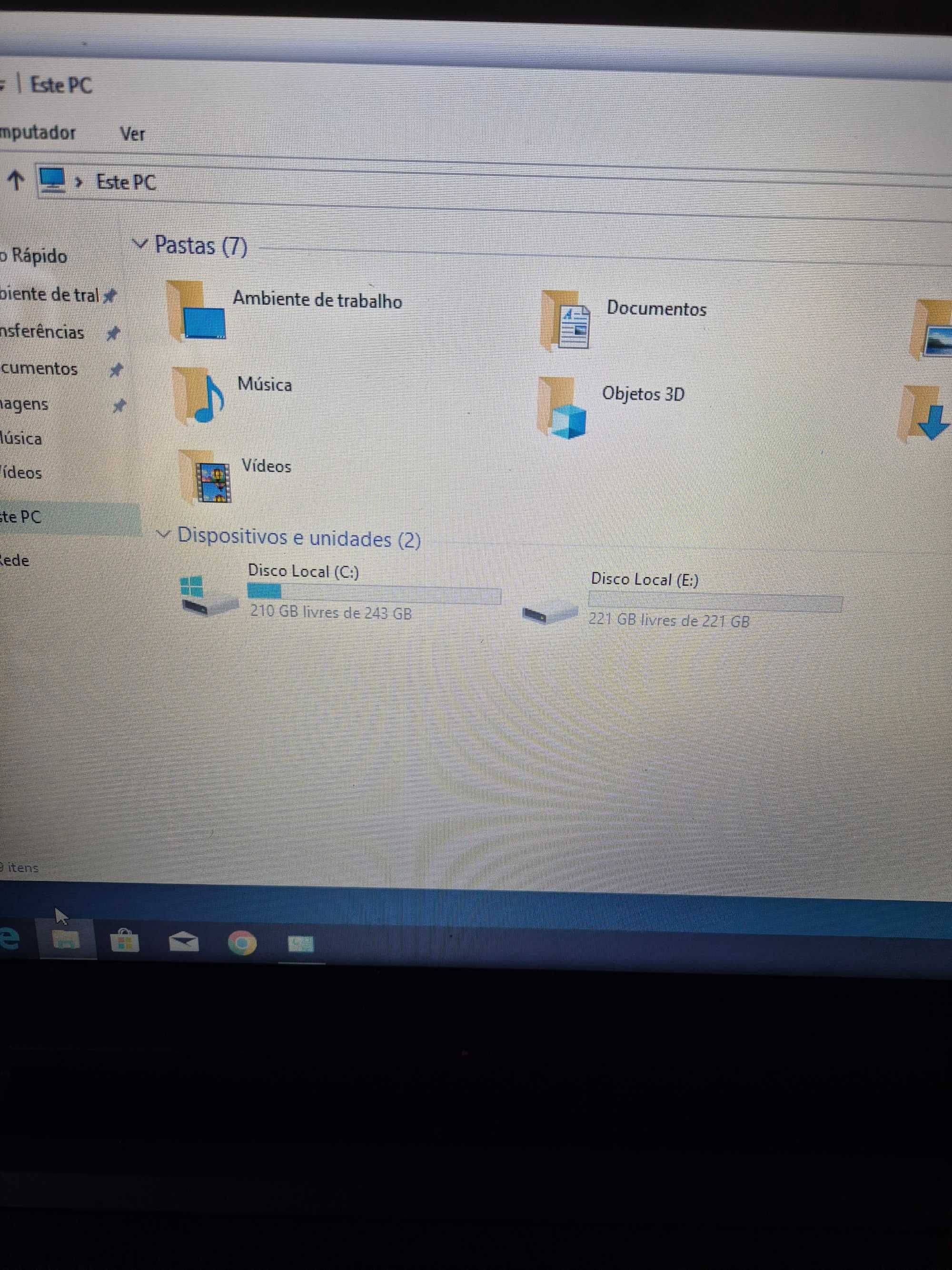 lenovo 110-15IBR processador N3060, a funcionar sem anomalia