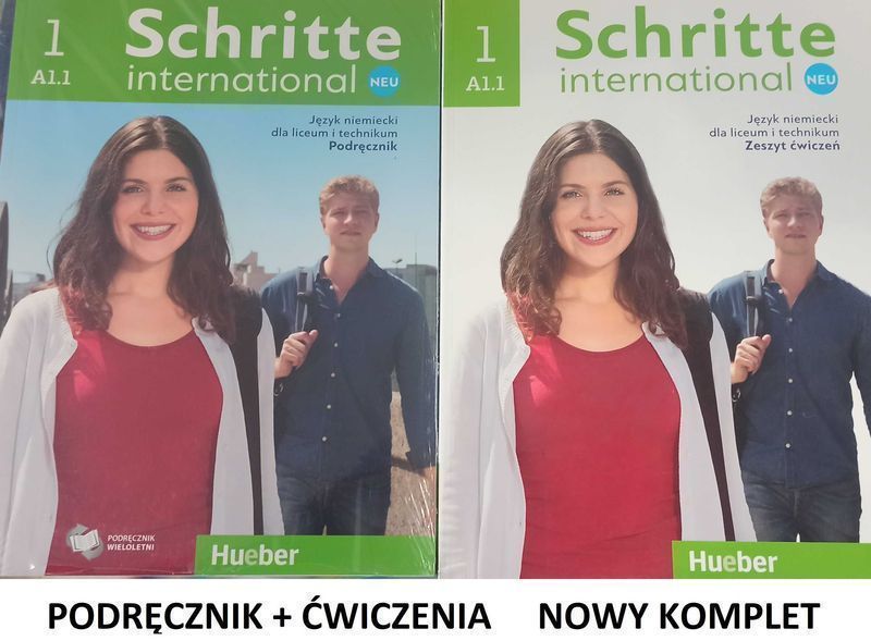 |NOWE| Schritte international Neu 1 Podręcznik + Ćwiczenia HUEBER