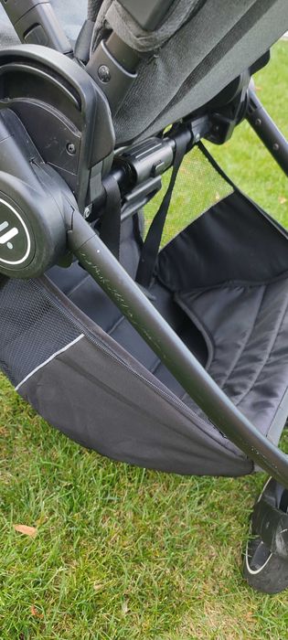 Wózek 2w1 Muuvo Quick 3.0, grafitowy, stan bardzo dobry, pełen zestaw