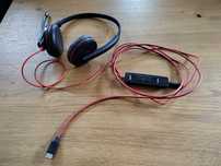 Słuchawki z mikrofonem Plantronics C3200 USB-C stan idealny
