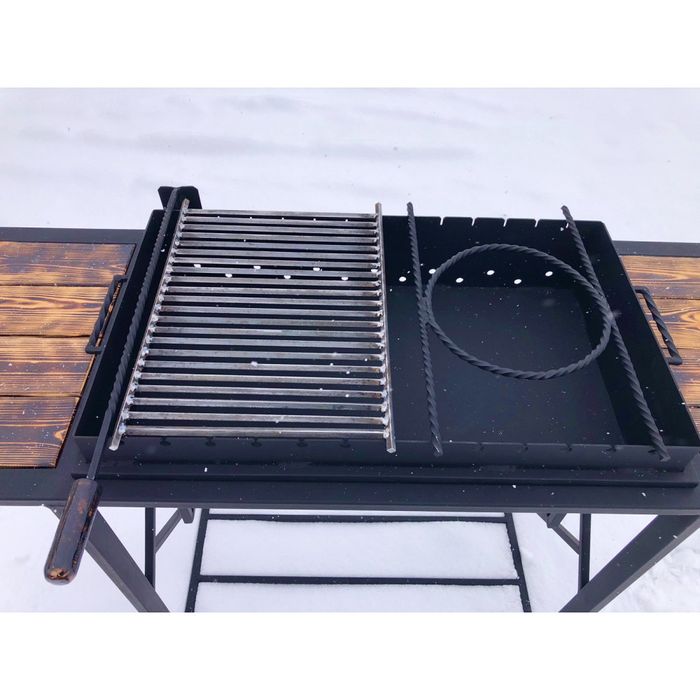 Решітка для грилю  Барбекю  шампура металева