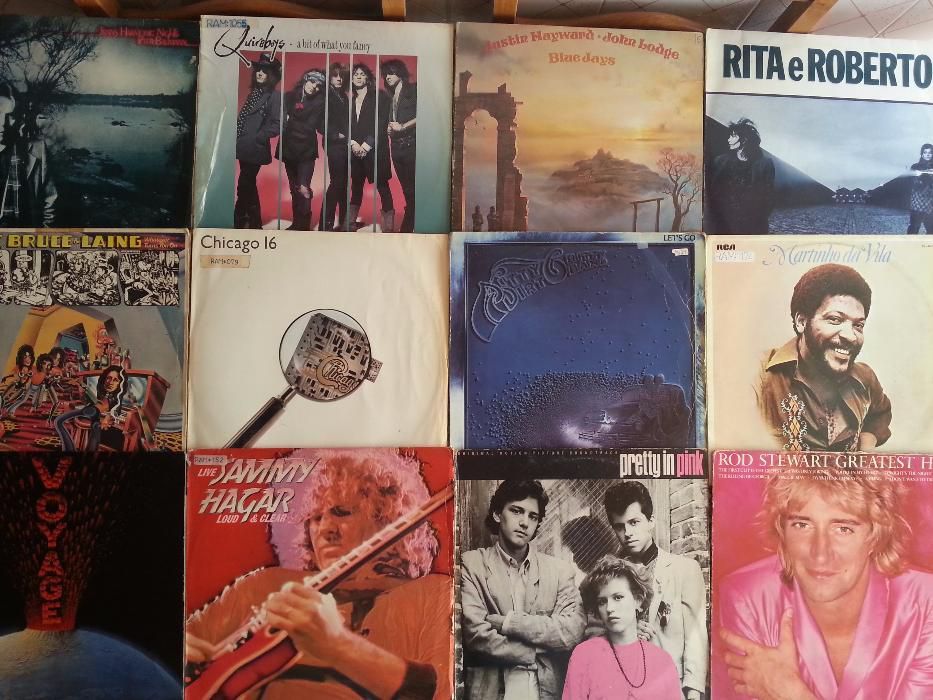 Lote de discos de vinil vários (Venda individual)