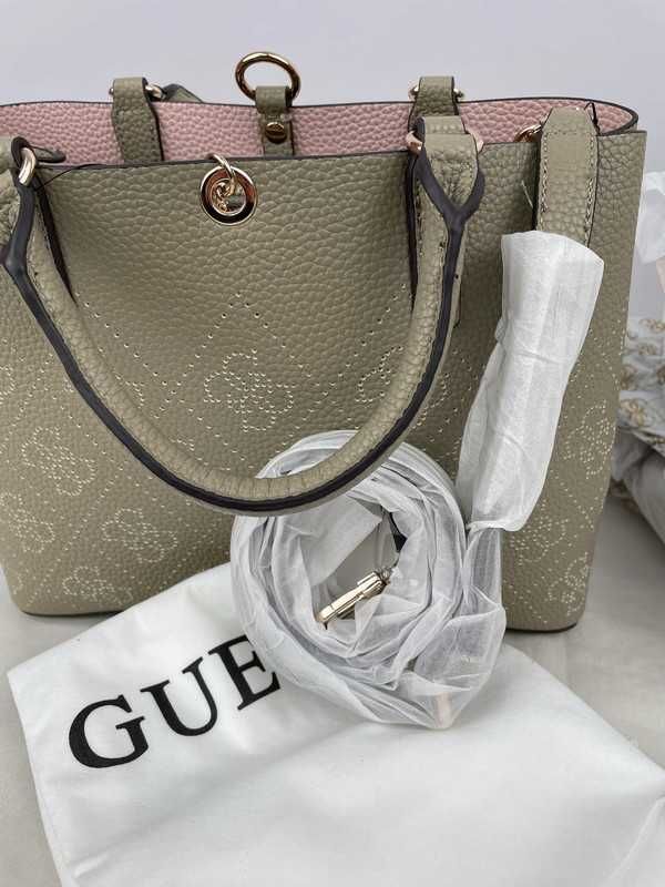 Torebka Guess beżowa/khaki