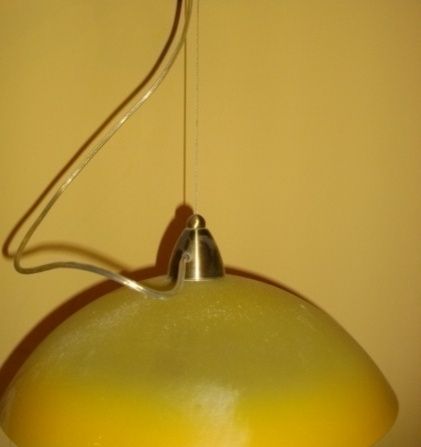 Lampa wisząca - szklana