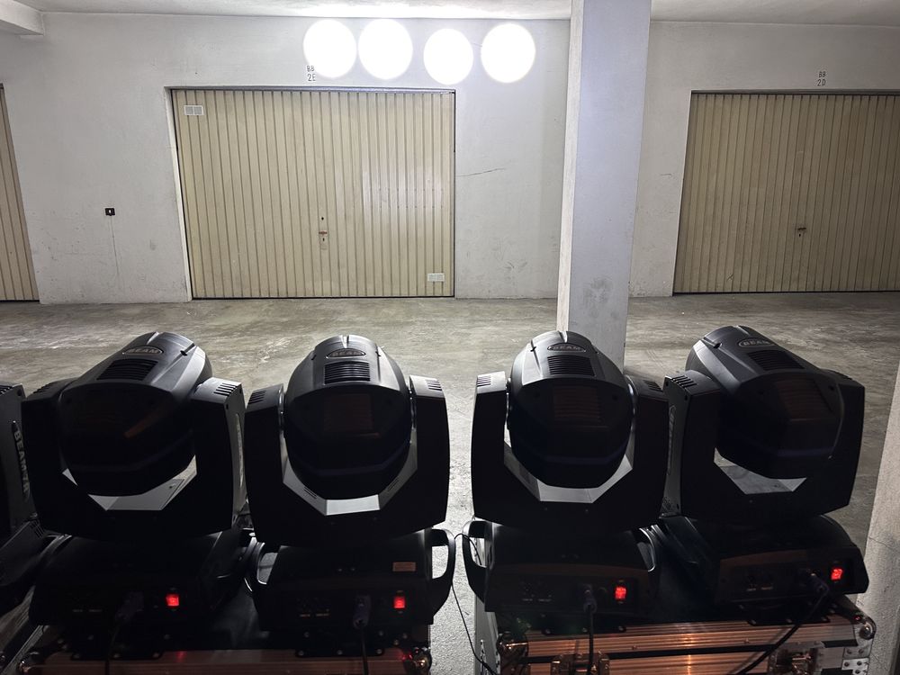 6x Beams 7R 230w