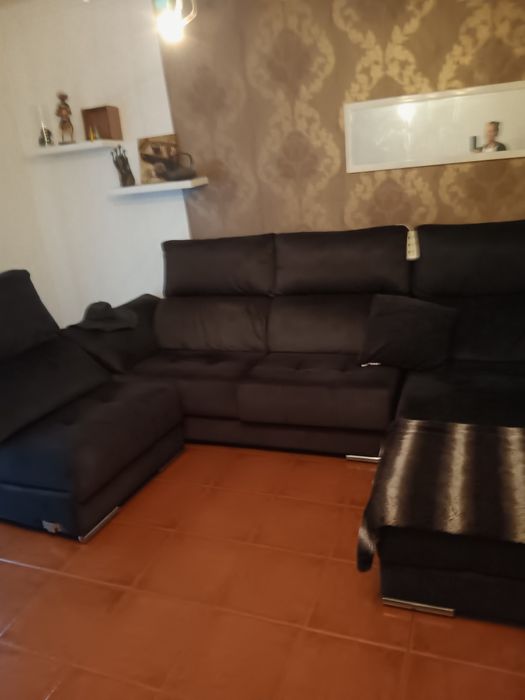 Sofa Grande com Chaise Longue