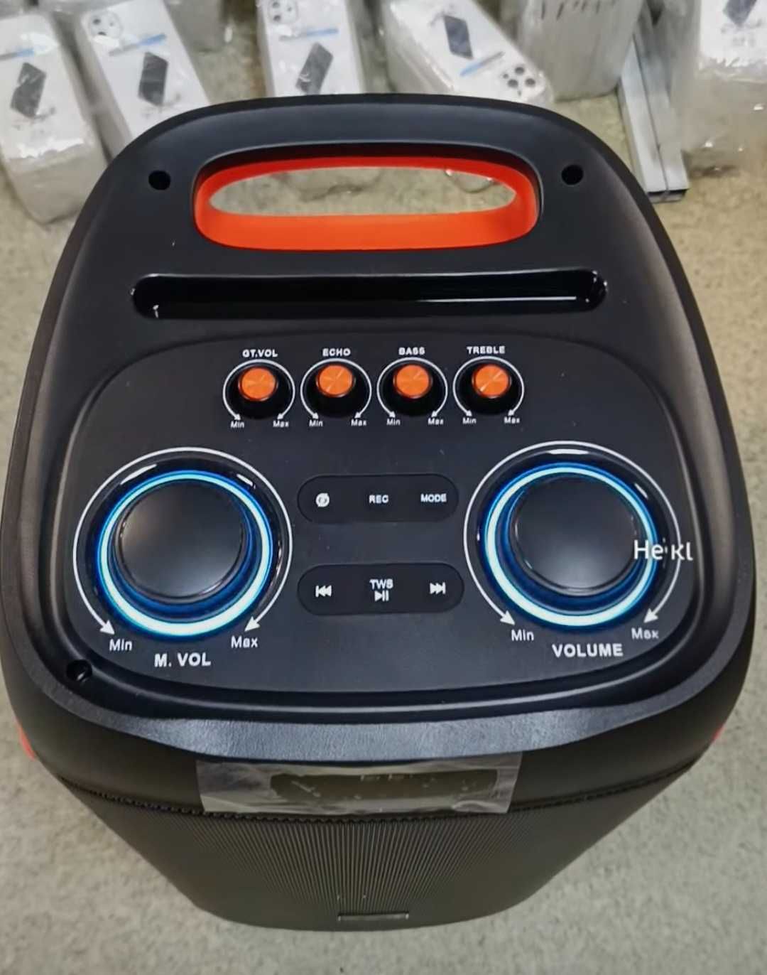 Мощная Bluetooth колонка ZXX 1200 Вт с микрофоном и пультом