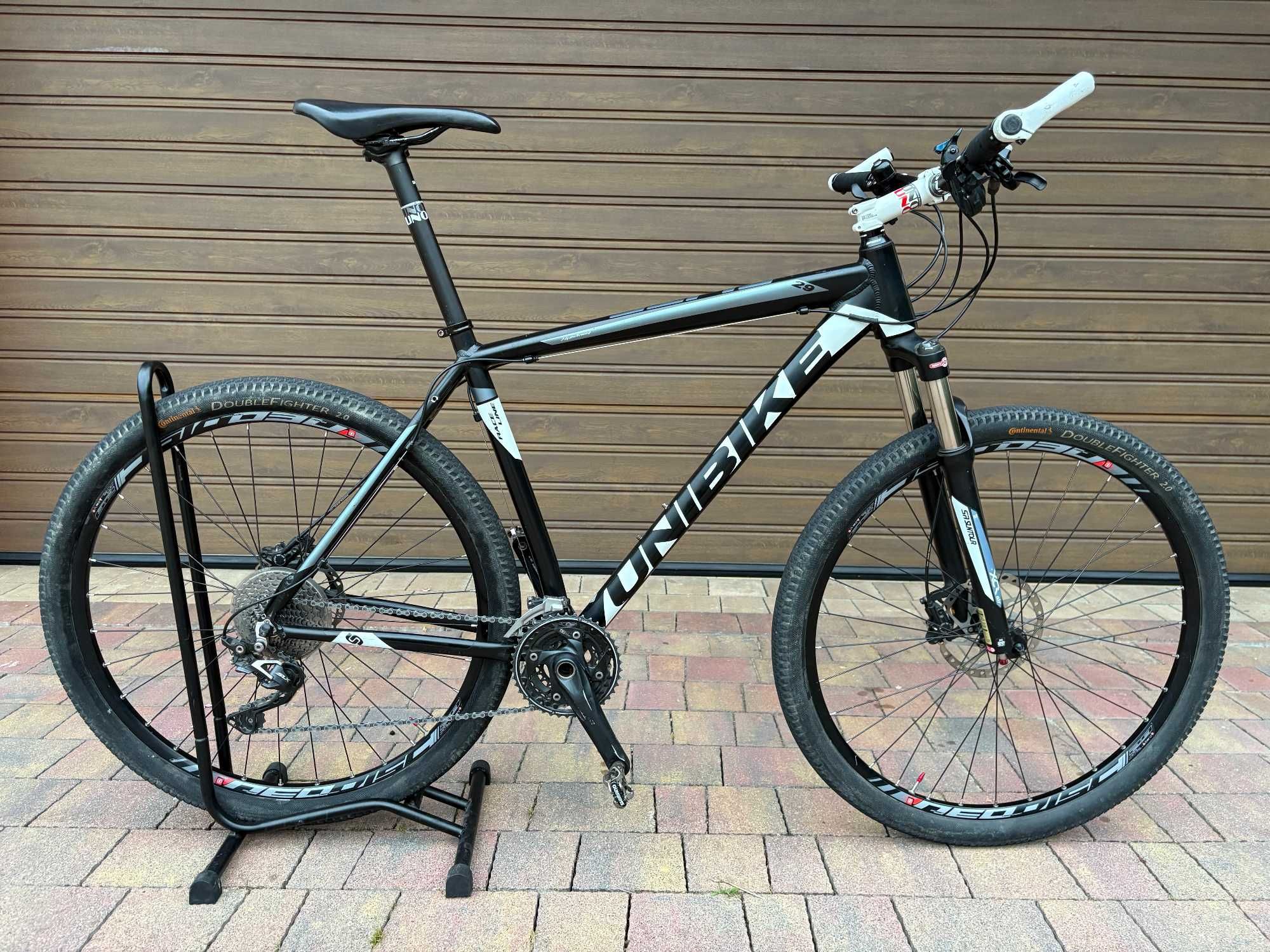 Zadbany Unibike Flite 29-er 21 cali Deore SLX + dodatki opony SPD