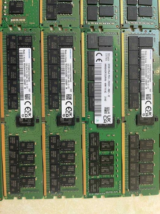 x4 Pamięc ECC |  Samsung / Hynix  | Serwerowa | DDR4 3200MHz | 32 GB