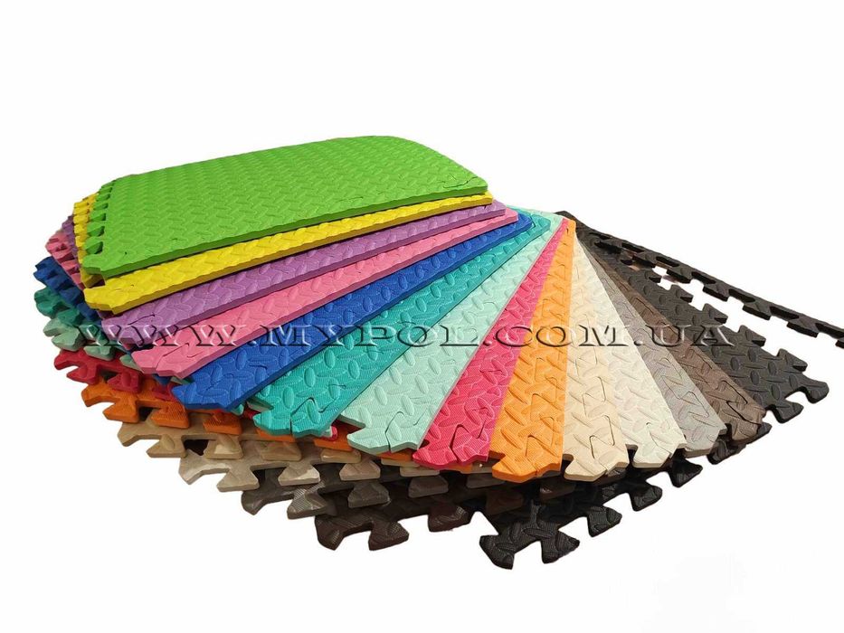 Коврик-пазл 60х60 см, пазлы на пол, коврики, килимок пазл пазлы