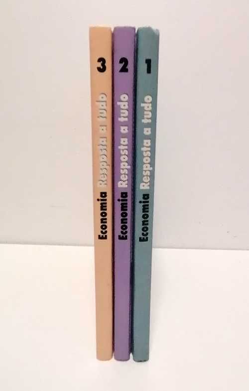 3 Livros - Economia (Resposta a Tudo)