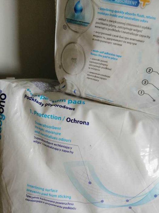 Podkłady poporodowe Canpol Babies i inne