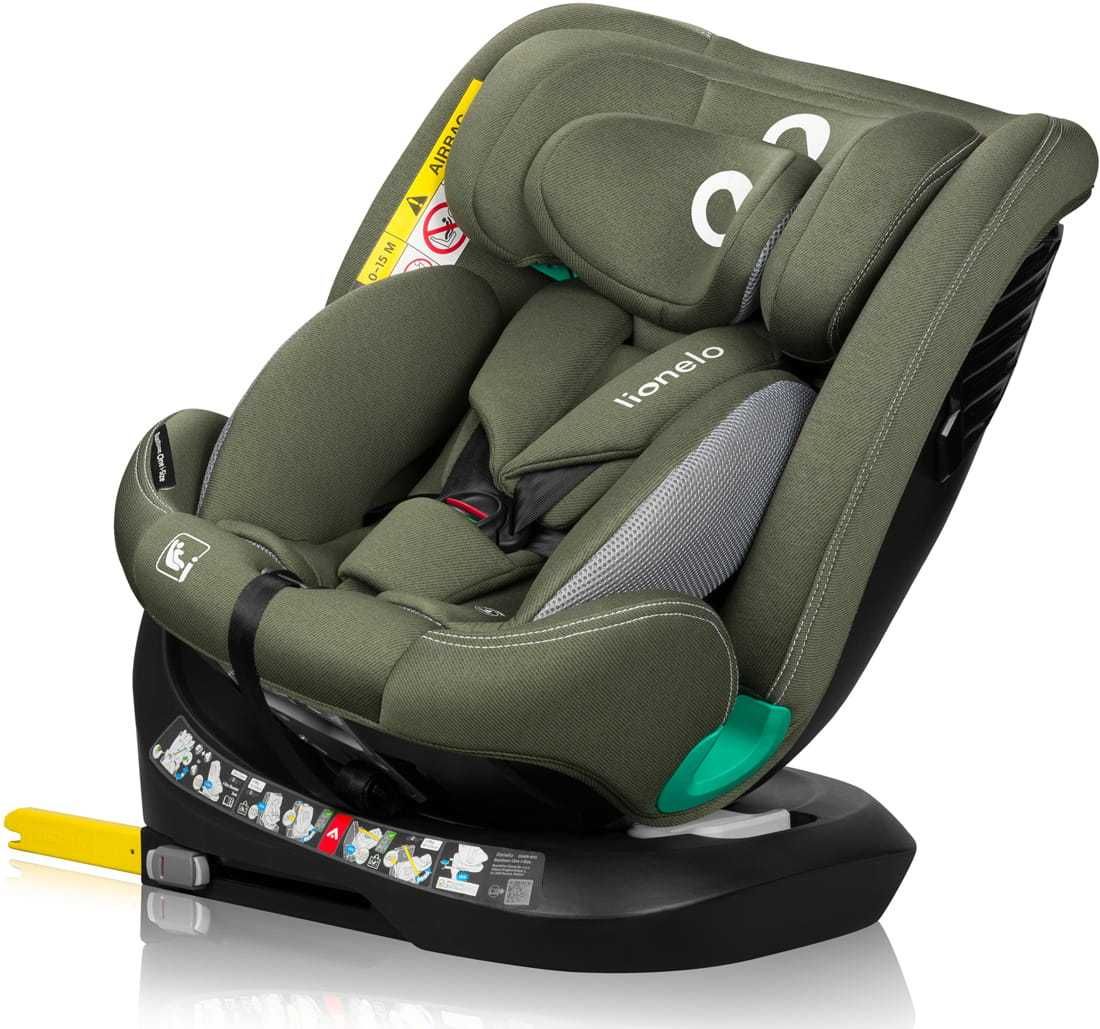 Fotelik Samochodowy Lionelo Bastiaan i-Size 0-36 kg ISOFIX BAZA 360