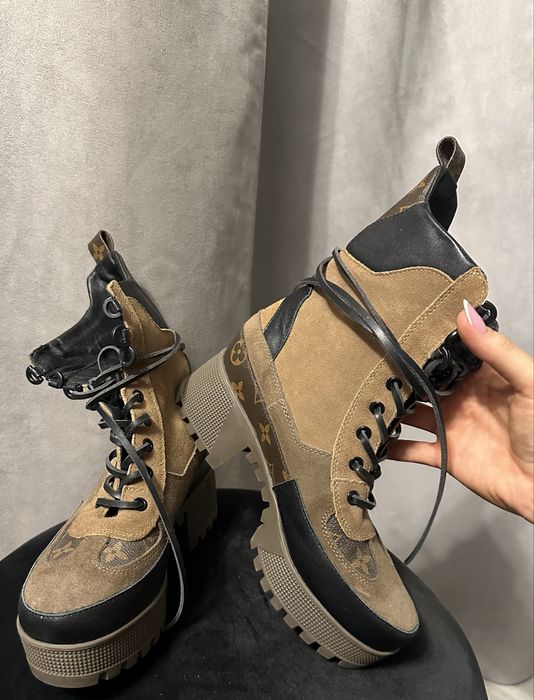 Botki trapery  Louis Vuitton Laureate Desertboots