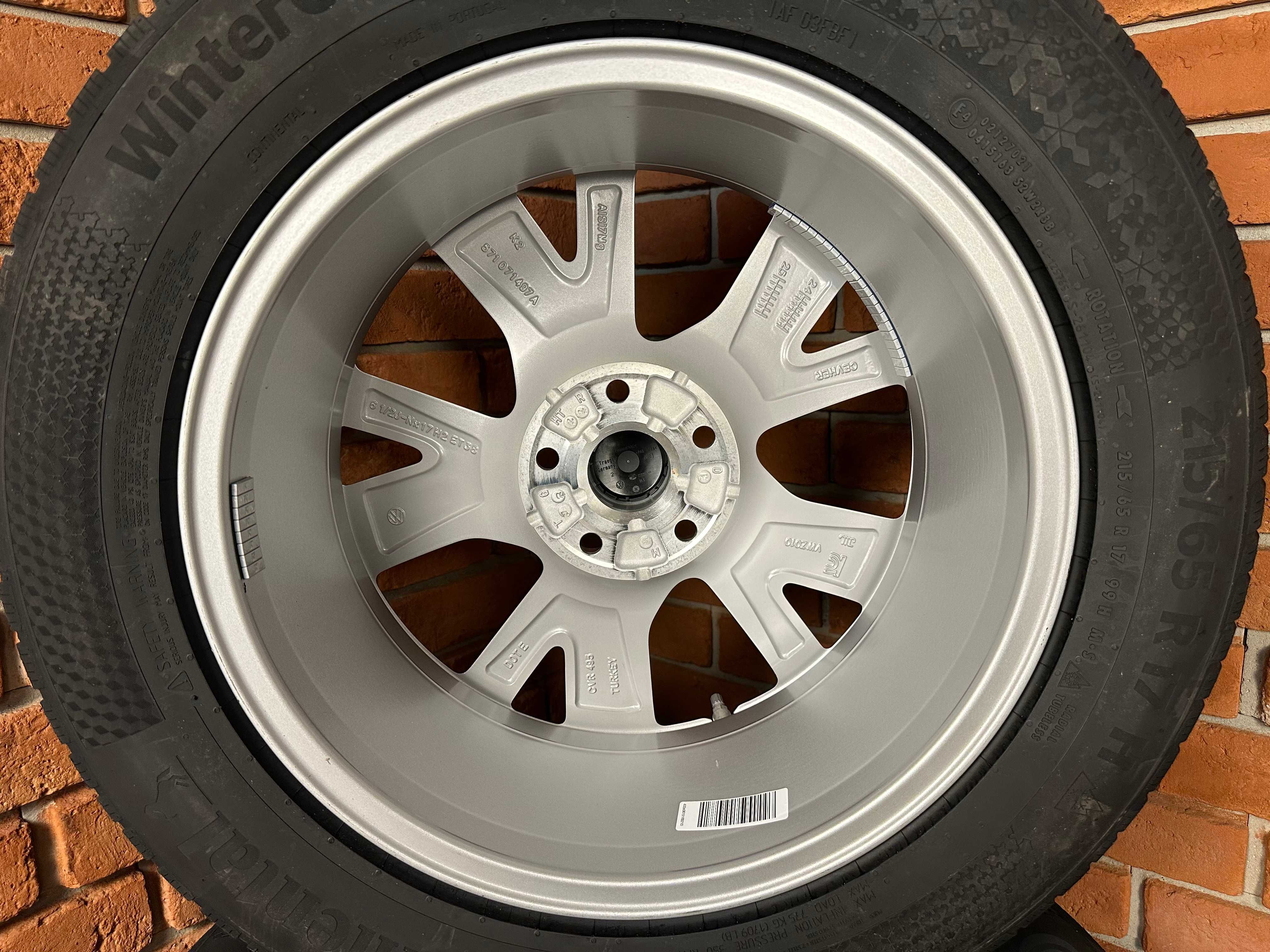 Koła Felgi 17 5x112 Volkswagen Tiguan Zimowe NOWE 2024