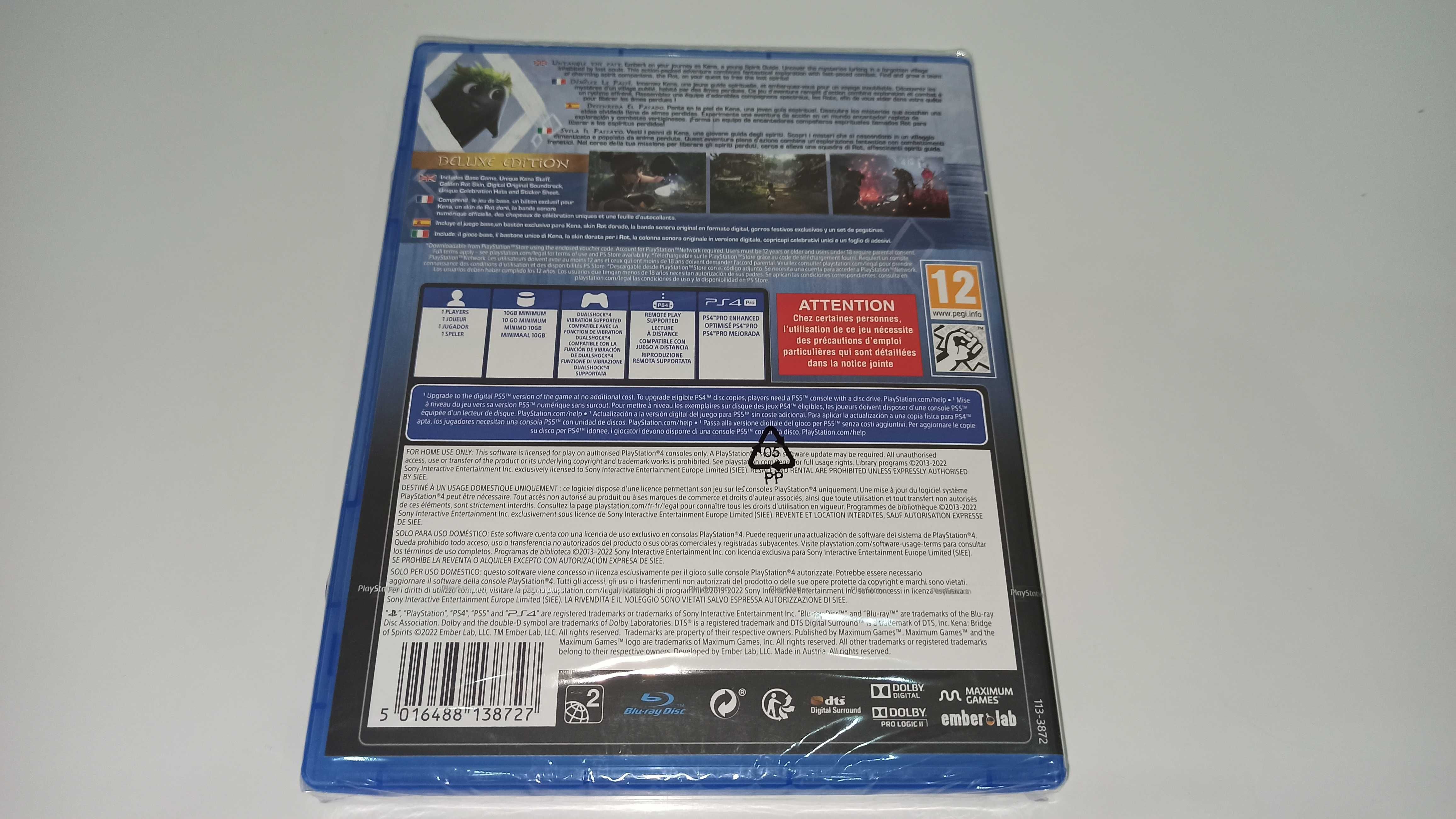 ps4 KENA BRIDGE OF SPIRITS po polsku przygoda fabuła NOWA!