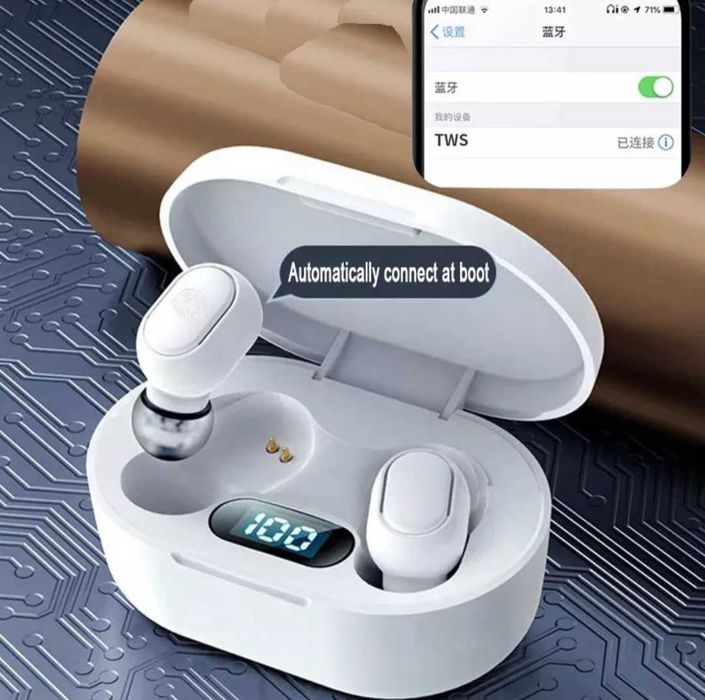 Нові Якісні Бюджетні Bluetooth Навушники Безпровідні