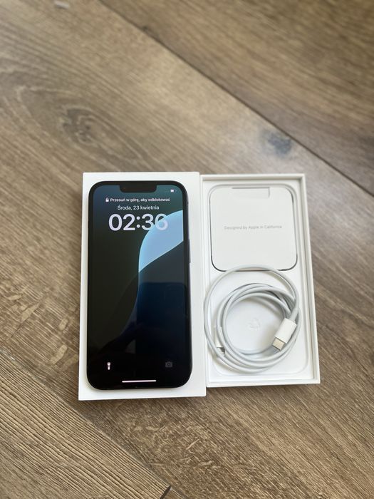 iPhone 14 98% kondycja baterii gwarancja apple