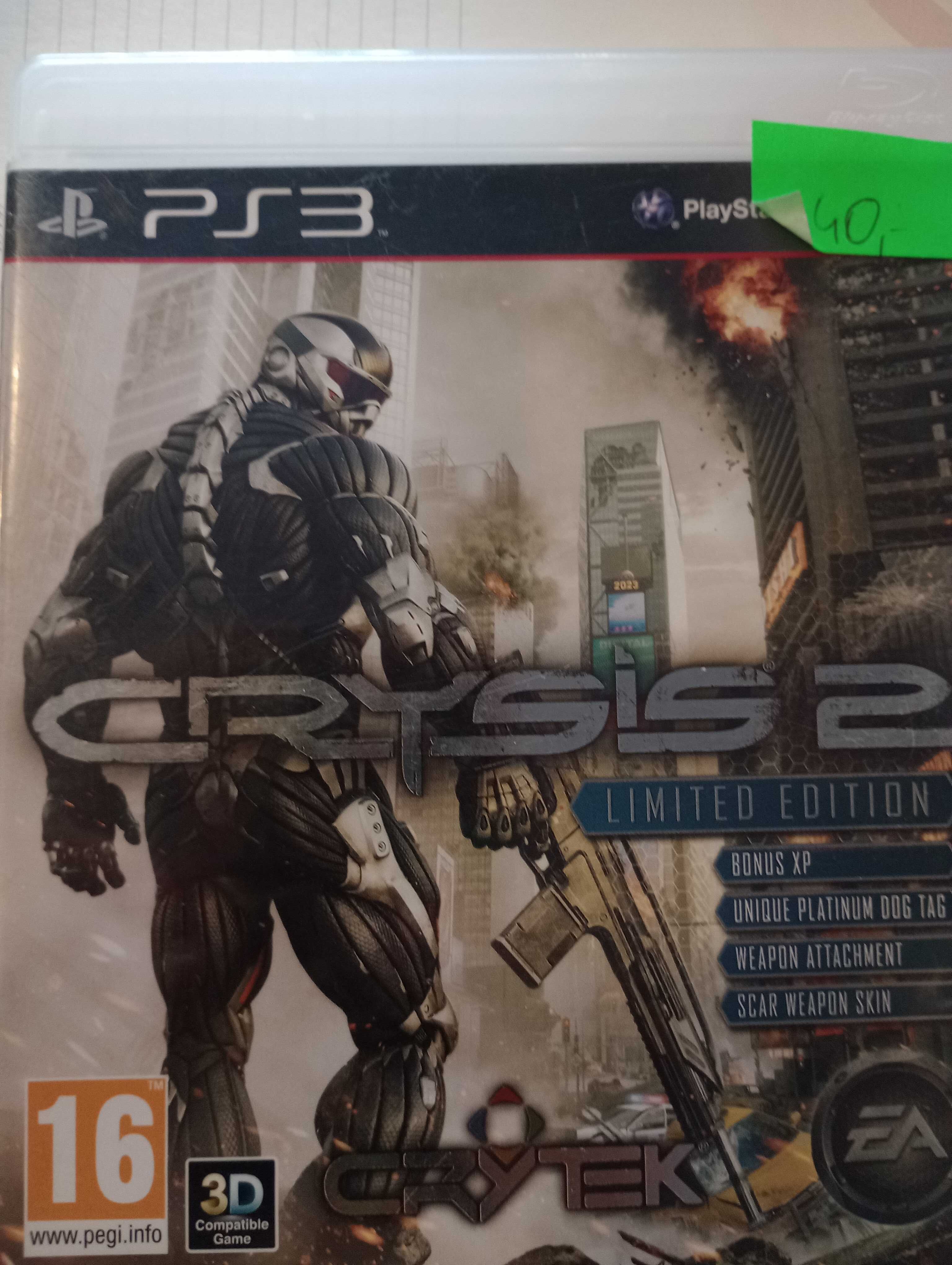 PS3 Crysis 2 Limited Edition PlayStation 3