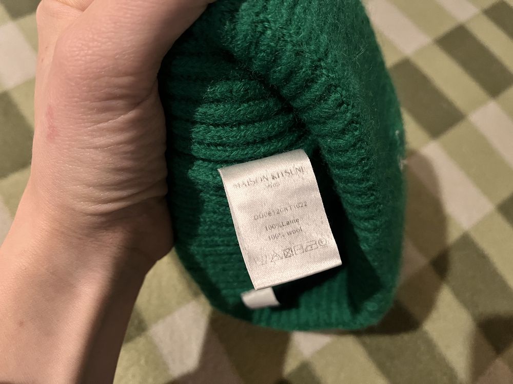 Шапка Бини Maison kitsune beanie (S)