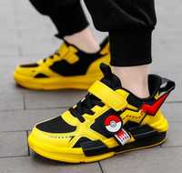 Buty dziecięce adidasy pokemon pikachu sportowe