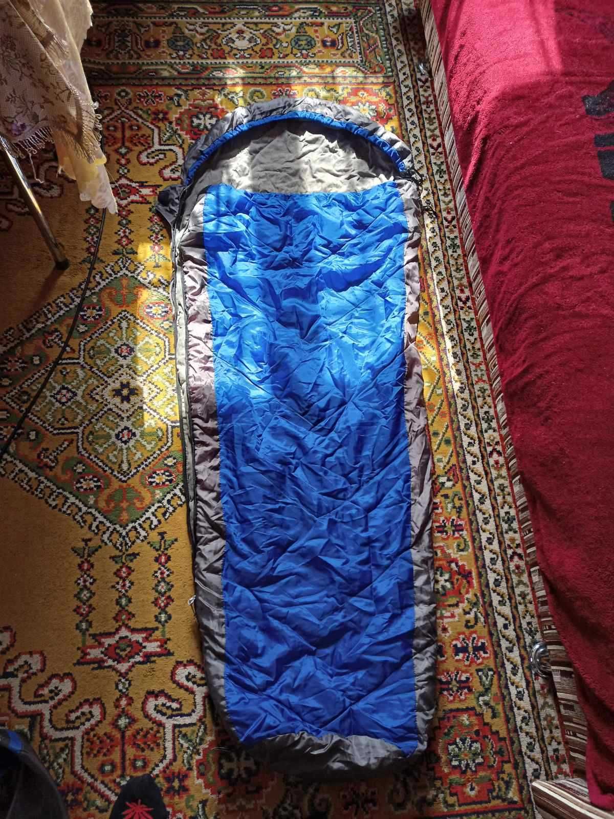 спальный мешок кокон , мумия подростковый 165 на 70 см