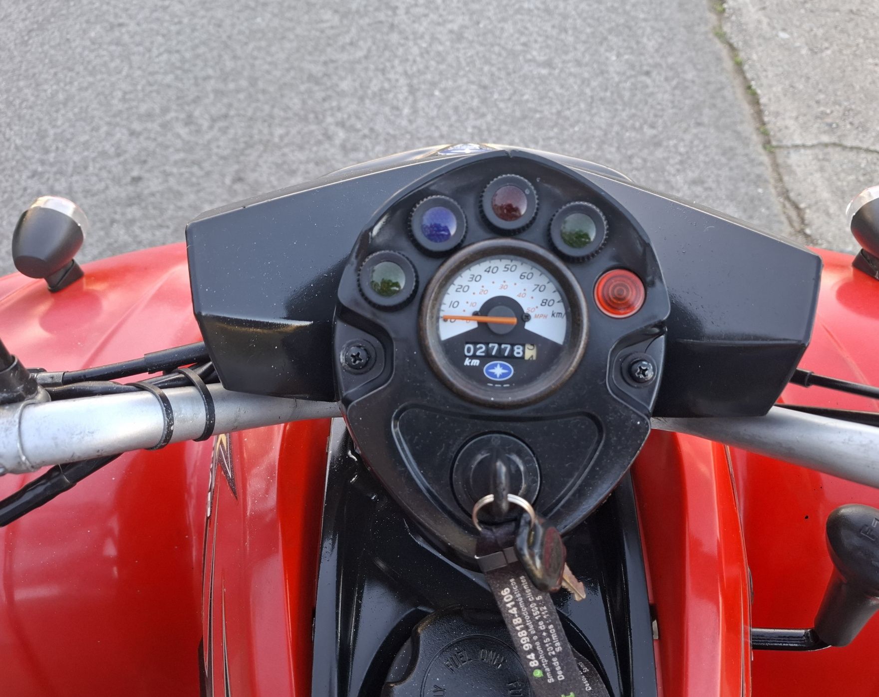 Moto 4 Polaris Phoenix 250 matricula 2 pessoas