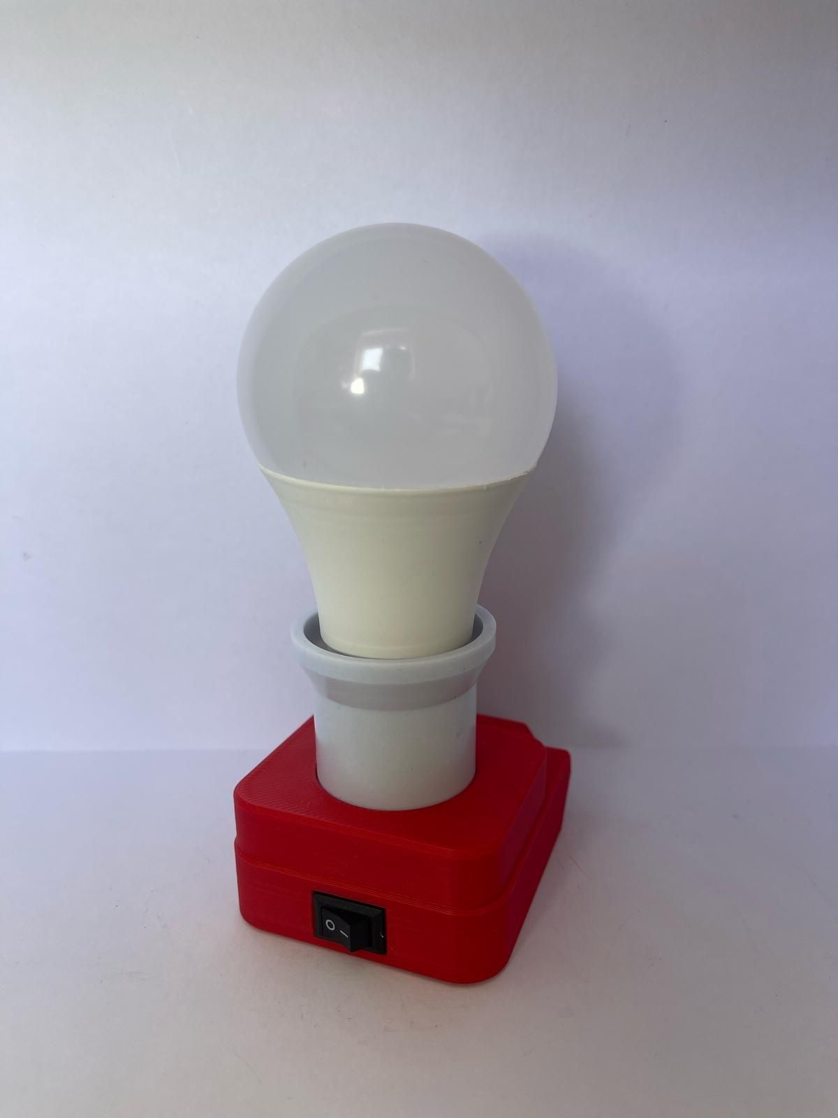 Lampada emergência bateria Parkside Bosch e Makita
