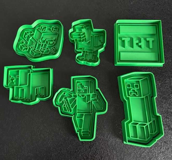 Minecraft foremki do ciastek pierników