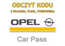 Odczyt kodu PIN CARPASS OPEL wylogowanie modułu