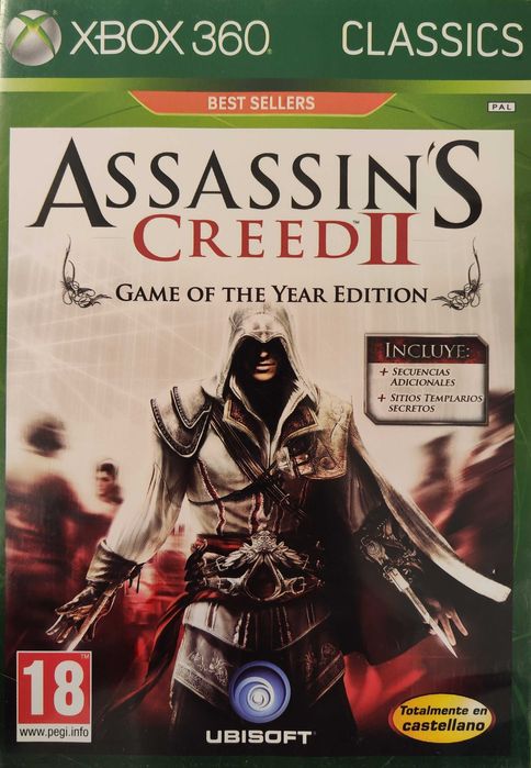 Assassin's Creed II G.O.T.Y XBOX 360 Używana Kraków