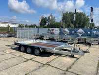 Przyczepa budowlana Martz Bau 350/3 DMC: 3,5t, 3 osie,350x180x25 cm