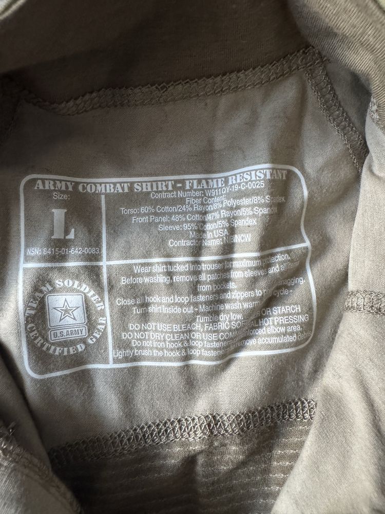 Massif Combat Shirt L Вогнетривка Мультикам Убакс