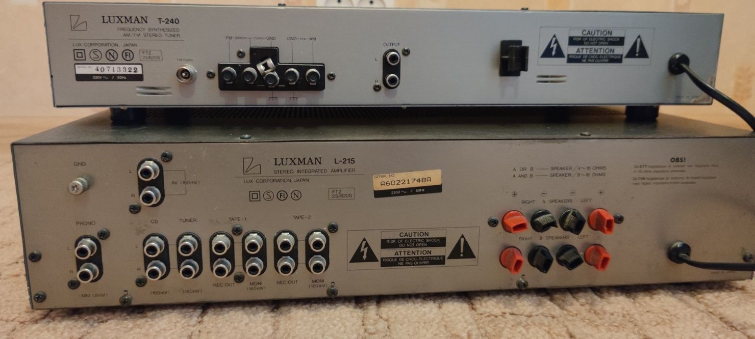 Luxman L-215+T-240