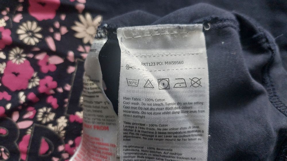 Bluzka długi rękaw bawełna oryginalna