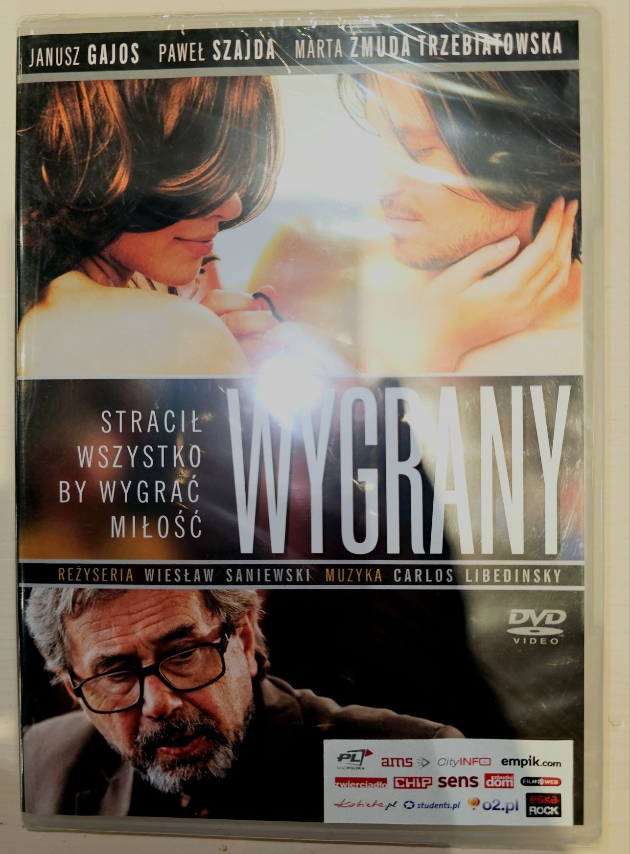 Wygrany film dvd Janusz Gajos NOWY w folii