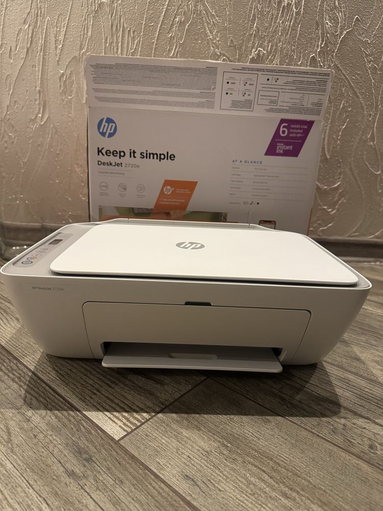 Прінтер  сканер БФП HP DeskJet 2720e All-in-One Printer