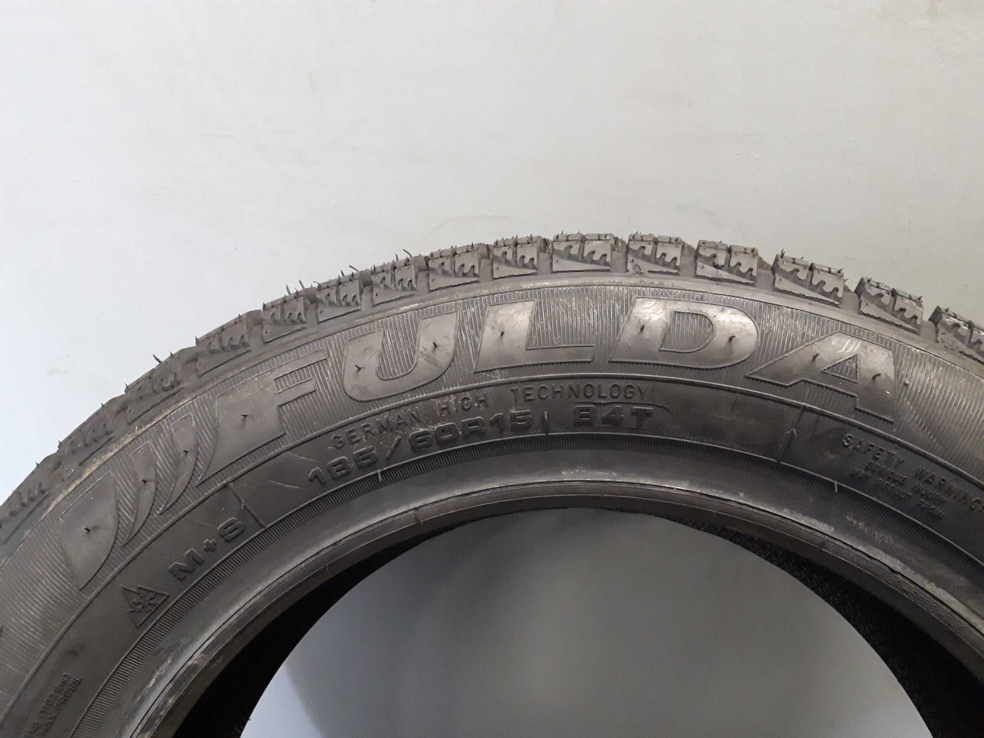 2x185/60R15 Fulda Kristall Montero 3, 84T, 2020 rok, NOWE