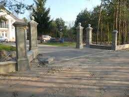 Ogrodzenia Pałacowe ,Nowoczesne,BETONOWE,Murki Dolne,Słupy