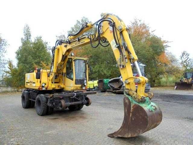 Atlas 1604 KZW Rail koparka kolejowa dwudrogowa