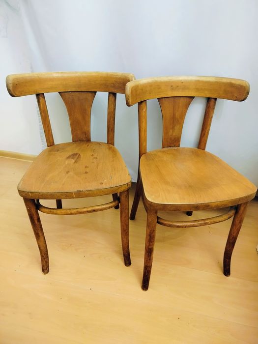 Para krzeseł Thonet, klasyki z lat 50tych