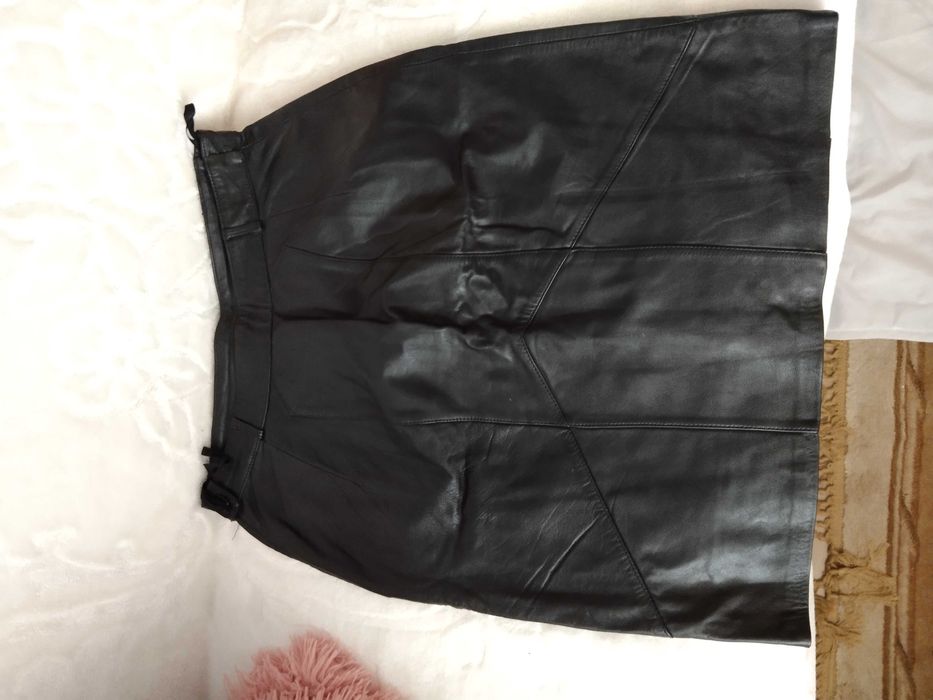 Spódnica skórzana 38